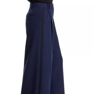 Kobi Halperin Eliza Pleated High-Rise Straight-Leg Pants